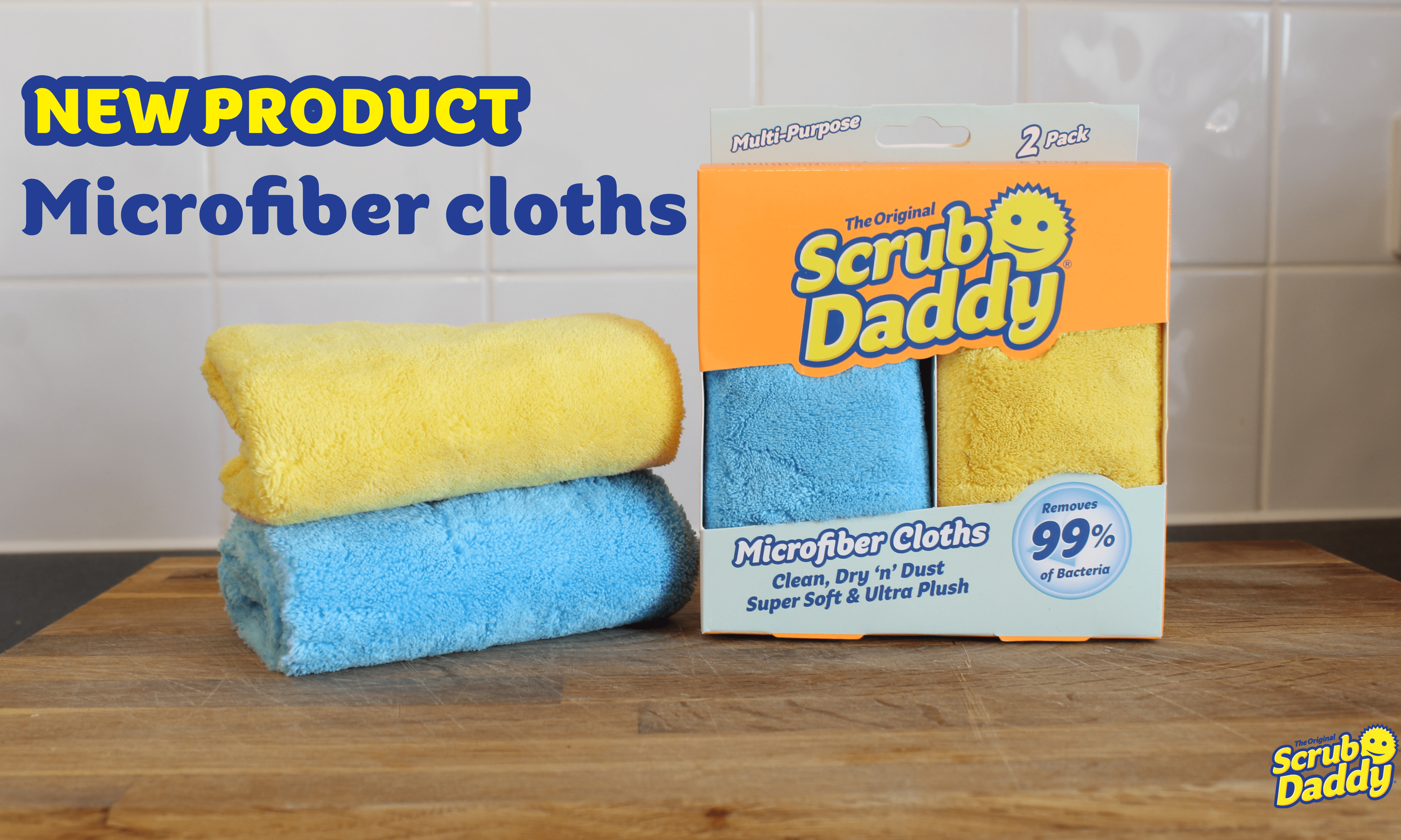 NEW PRODUCT! Scrub Daddy Microfiber Cloths – Scrub Daddy